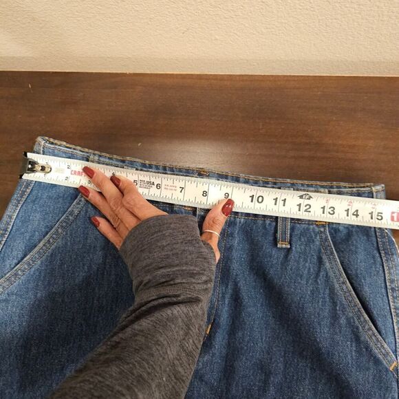 Levi's Women's '94 Baggy Cargo Drawstring Jeans Size 26 - Picture 7 of 10